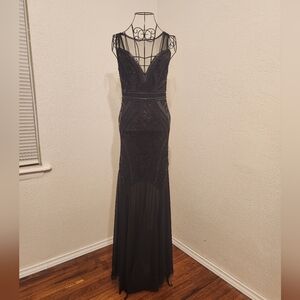 Elegant Black Evening Gown